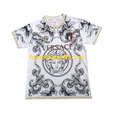 Tenue Italie Versace Blanc 2023-2024 Maillot de Foot
